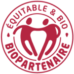 logo biopartenaire commerce équitable