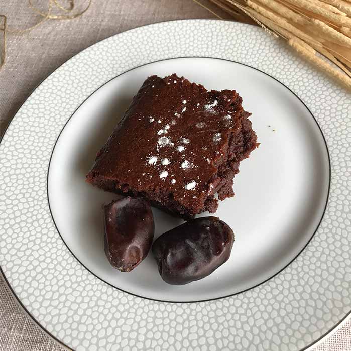 brownie sans sucre dattes