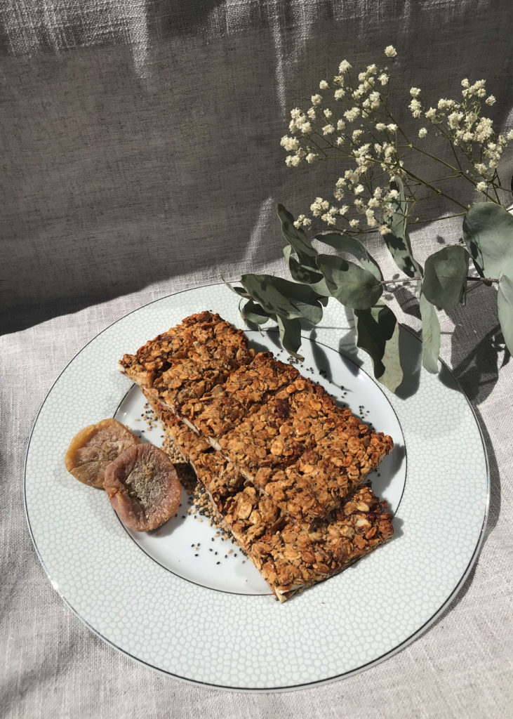 recette barre énergétique dattes figues amandes