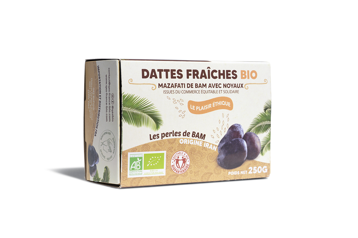 Dattes fraîches bio Mazafati de Bam